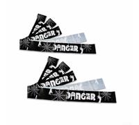 per pe Attenzione Nastro 2-Roll 10m Zombie Focolaio per zona Decor(2) | Ideale per case infestate, notti di paura, feste di vampiri, eventi spettrali, per trucchi o dolcetti