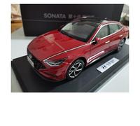 Per Pechino Hyundai Sonata Modello Di Auto HYUNDAI Sonata Modello Di Auto In Lega Ornamenti 1 18(Rosso)