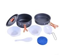 Per pentole da esterno resistenti e leggere per 12 persone, ideali per viaggi in campeggio ed esperienze di cucina all'aperto
