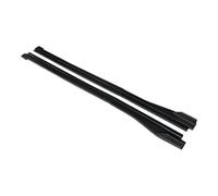 Per Per A4 2017 2018 2019 2020 2021 2022 Minigonne Laterali Per Auto Estensioni Splitter Paraurti Diffusore Spoiler Grembiuli Minigonne Laterali Alettoni Laterali(Nero opaco)