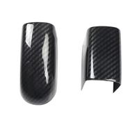 Per Per Beetle 2003-2010 LHD Cruscotto Dell'auto Console Centrale Striscia Laterale Decor Cover Trim ABS Carbon Black 2 Pezzi Accessori Auto Interni(Passanger Position)