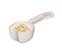 per per cani - Cucchiaio dosatore per riso con clip sicura per borsa e design a forma di gatto | per alimenti per animali domestici per per cani per gatti Farina