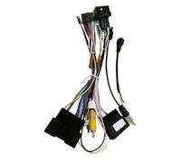 Per Per Escape Per Kuga Per C-Max 2011-2018 Radio Pannello Cruscotto Montaggio Doppio Auto DVD Cornice Installazione Kit Cornice per fascia radio(Solo cavo)