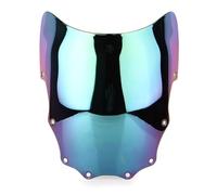 Per Per EX500 Per N&INJA Per 500R 1987 1988 1989 1990 1991 1992 1993 1994 1995-2009 Double Bubble Moto Parabrezza Parabrezza(Deep-Iridium)