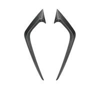 Per Per Fiesta ST MK6 2012-2017 Spoiler Paraurti Anteriore Splitter Griglia Presa D'aria Trim(Aspetto fibra di carbonio)