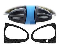 Per Per Fortwo 451 2009-2014 2 X Auto-styling Car Door Handle Sticker In Fibra Di Carbonio Protezione Della Decalcomania