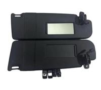 Per Per Golf 4 Per Jetta Per Bora MK4 Visiera Parasole Anteriore Auto Nera Con Accessori Copertura Dello Specchio(Pair)