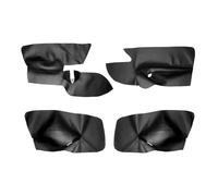 Per Per Golf 5 V MK5 Per Jetta 2005-2010 Copertura Del Pannello Bracciolo Della Portiera Dell'auto Solo 4 Porte Auto Accessori Interno Tuning(Black-white-line,Lhd)