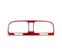 Per Per Golf 6 Per Gti R MK6 2008-2012 Adesivi Decorativi Per Bocchette Di Aerazione Centrali Interne In Fibra Di Carbonio Accessori Per Auto Accessori Interni(Rosso)