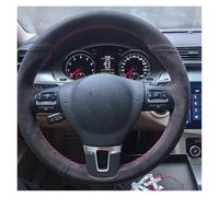 Per Per Golf 6 Per Mk6 Per Sagitar Coprivolante in pelle scamosciata Coprivolante(Blue Thread)