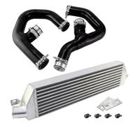 Per Per Golf Per Jetta Per GTI Per TDI Per GLI 2007-2010 Montaggio Anteriore Intercooler FMIC Intercooler Kit Tubazioni Nucleo intercooler turbo
