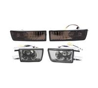 Per Per Jetta MK3 Per Golf 1993-1998 1Set/4 Pezzi Paraurti Anteriore Auto Fendinebbia + Indicatore Di Direzione Lampada Lente Fumè Fendinebbia