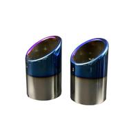 Per Per KUGA 2013 2014 2015 2016 2017 2018 2019 Auto Tubo Scarico Copertura Del Silenziatore Coda Gola Esterno Refit Punta scarico(Blu)