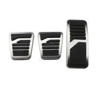 Per Per Pajero 3 Per Outlander Per Lancer X Per Eclipse Croce Gomma Acciaio Antiscivolo Pad AT Auto Gas Frizione Pedale Freno Kit Copertura Pedaliera Auto(MT)