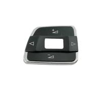 Per Per Passat B7 Volante Multifunzione Tasto | 1x rivestimento coperchio pulsante controllo'interruttore audio sterzo multifunzionale 3C8959538(Plusminus-Left-1Piece)
