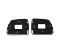 Per Per Passat B7 Volante Multifunzione Tasto | Rivestimento coperchio pulsante controllo audio 'interruttore dello sterzo multifunzionale 1 pezzo(1 Pair A)