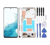 Per per per Galaxy S22 SM-S901B 5,96 pollici TFT LCD Screen Digitizer assemblaggio completo con cornice, non supporta l'identificazione delle impronte digitali Accessori