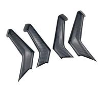 Per Per Polo 2019 2020 Rivestimento Adesivo Maniglia Interna DellaPortiera Fibra Carbonio Interni Auto Rivestimento Console Centrale Copertura Bocchetta Condizionata Dell'auto