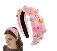 Per Per San Da Donna - Per Annodata Da 13x15 Cm, Per Morbida E Confortevole, Decorazione A Forma Di Cuore D'amore, Per In Tessuto Per Le Coppie In Questo Giorno Speciale