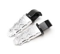 Per Per T-Max 560 Per TMax TMAX560 560 Per TECH Per MAX Per TMAX Posteriore Motociclo Pedane Poggia Passeggero Pedane Pedane Poggiapiedi Moto(Silver)