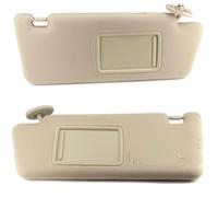 Per Per Tacoma 05-14 Beige Parasole Lato Sinistro Conducente Passeggero Destro 74320-04181-B1 74310-04081-B0 Visiera interna per auto(Beige Left Right Set)
