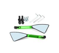 Per Per VULCAN/S 650cc Per VULCANS 650cc Universale Del Motociclo Specchio CNC Lato Retrovisore Specchietto Retrovisore(Verde)