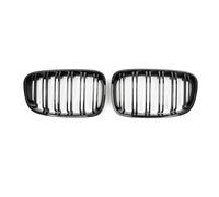Per Periodo 2011-2014 Per BMW Per F20 F21 Serie 1 Rene Griglia Griglia Nero Lucido Twin Bar Accessori AUTO Griglia Anteriore
