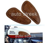 Per Personalizzato Reale Enfield Interceptor 650 Ginocchio Pad Coppia Union Jack