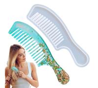 per pettini in silicone - Stampo per capelli | Spazzola per capelli in silicone resina epossidica stampo per fusione di gioielli artistici strumenti fatti a mano