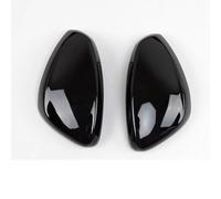 per Peugeot 2008 208 2020 2021 2022 2023 Auto Copertura dello Specchio Retrovisore Nero in Fibra di Carbonio Stile Accessori Auto Calotte Ricambio specchietti Esterni (Color : Bright Black)