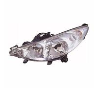 Per Peugeot 207 2006-5/2010 Faro Fanalino Cromo Lato Passeggero N/S