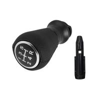Per Peugeot 207 307 406 Per Citroen C3 C4 C5 Pomello Del Cambio In Pelle Leva Del Cambio Cuffia Collare Custodia Ricambi auto(Black B)