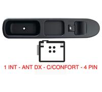 Per Peugeot 207 02.2006>11.2012 Pulsante Alzacrist Comf Porta Anteriore Dx 4pin