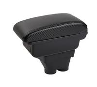 Per Peugeot 208 2000-2025 Box Bracciolo Per Auto Console Centrale Custodia Per Conducente Supporto Per Gomito Bracciolo Centrale Auto(A-No USB-Black line)