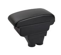 Per Peugeot 208 2000-2025 Box Bracciolo Per Auto Console Centrale Custodia Per Conducente Supporto Per Gomito Bracciolo Centrale Auto(A-3USB-White line)