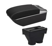 Per Peugeot 208 2008 2012-2018 Scatola Di Immagazzinaggio Supporto Per Auto Posacenere Accessori Interni Parti Di Retrofit USB(A1 Black white 7 USB)