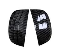 per Peugeot 208 2018-2024 Coppia di coperture per Alette Laterali per finestrini Posteriori Auto,Adesivi Decorativi per Prese d'Aria,coperture per Alette Laterali per finestrini Posteriori Auto