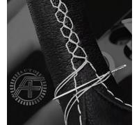 Per Peugeot 3008 13-15 Lusso Pelle Custom Copertura Del Volante Fatto The UK