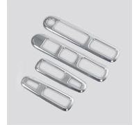 Per Peugeot 3008 2012 2013 2014 2015 Pannello Interruttori Alzacristalli Portiera Auto Telaio Decorativo Copertura Trim Adesivo Accessori Interni Auto Strisce Decorative(Glossy silver)