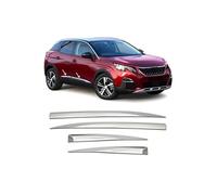 Per Peugeot 3008 2016+ modanatura cromata per portiera laterale, in acciaio inox, 4 pezzi
