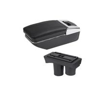 Per Peugeot 301 Auto Bracciolo Scatola Di Immagazzinaggio Interno Portabicchieri Accessori Auto Vano portaoggetti nel bracciolo(Una linea nera Nessuna USB)