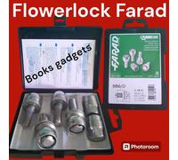 Per Ford Ka 1/2009-09/2016 Kit Bulloni Antifurto NERI Galaxy Lock Farad x C/Lega