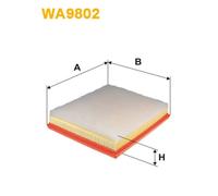 WA9802 FILTRO ARIA PER Citron Berlingo CASS/LIM B9 1.6 BlueHDi 100 73 KW 99 C