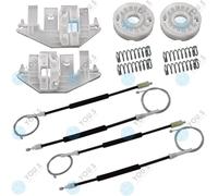 Per Peugeot 406 95-04 Elettr. Set Riparazione Alzacristalli Seilzug L Anteriore+