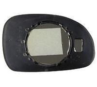 PER PEUGEOT 406 BERLINA 10.95>05.99 VETRO + PIASTRA DX CROMATO PER RETROVISORE