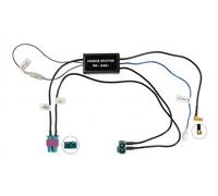 Per PEUGEOT 807 UKW DAB+ Antenna Splitter Doppio 2x Fakra SMB Antenna Adattatore