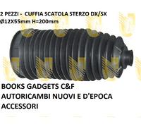 Per Fiat Grande Punto Tutti Mod Coppia Cuffia Scatola Sterzo Dx/Sx Ø12x55H=200mm