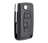 Per Peugeot Per 206 Custodia a conchiglia per chiave remota pieghevole a 2 pulsanti per custodia per chiave Smart Car Fob per chiave auto