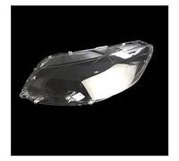 Per Peugeot Per 301 2017 2018 2019 Auto Anteriore Lente In Vetro Lampada Ombra Borsette Trasparente Auto Luce Caso Di Copertura Del Faro Alloggiamenti fari anteriori auto(Sinistra)