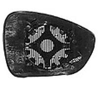 Per Peugeot Rcz dal 2010 Vetro+Piastra Dx Curvo Cromato x Specchio Retrovisore